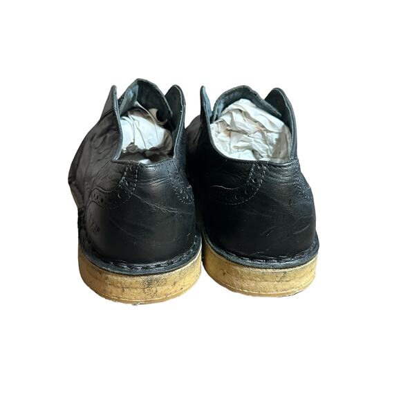 UGG Australia Bristol Men's Black Leather Slip On Shoes size US 9 1/2 - Picture 7 of 13